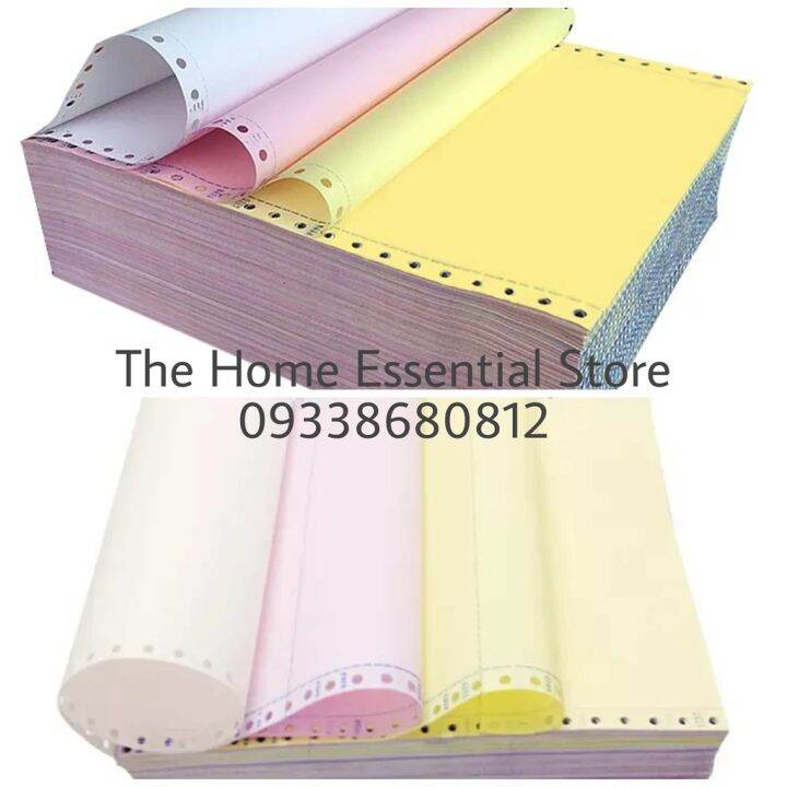 Carbonless Colored Continuous Form Paper 1ply 2ply 3ply 4ply Lazada PH