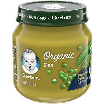 Fast Shipping Gerber St Foods Organic Pea Baby Food Oz Jar Lazada Ph