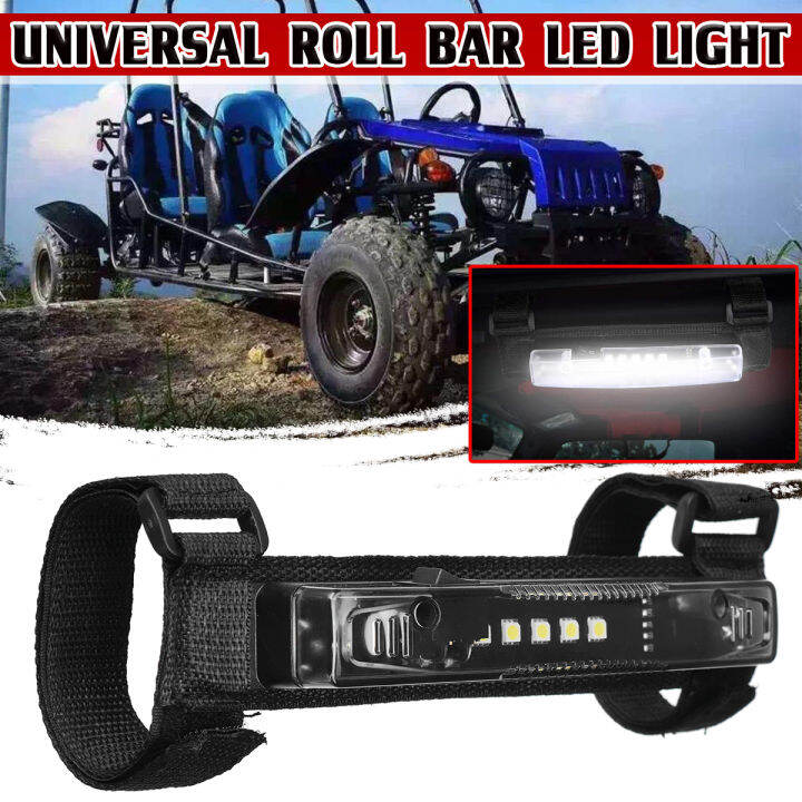 UTV Dome Light Universal Roll Bar Cage Mount LED Interior Lights For