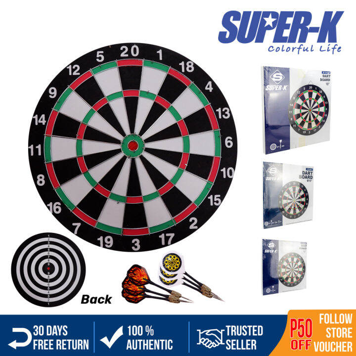 Super K Dartboard Set X 1 Pc Lazada PH