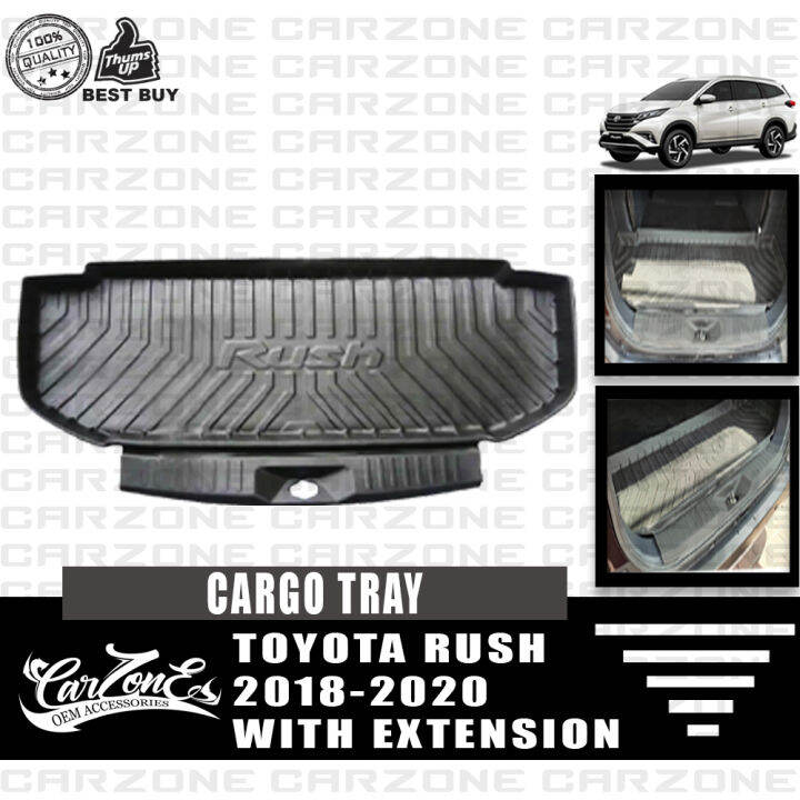 Toyota Rush Cargo Trunk Cargo Tray With Extension Black