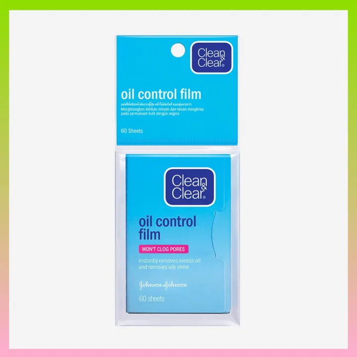 Clean Clear Oil Control Film 60 Sheets Lazada PH