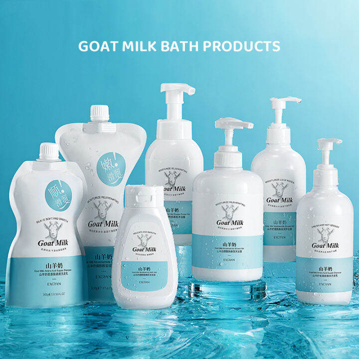 Ml Goat Milk Body Wash Care Shower Gel Long Term Whitening