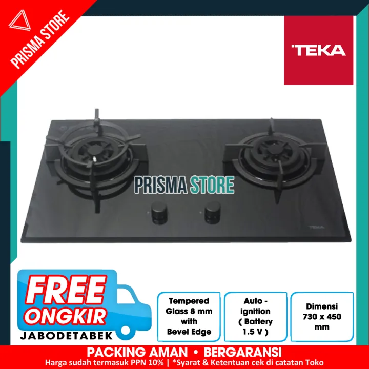 Teka Gas Hob Kompor Gas Tanam Tungku Gki Lux G G Lazada