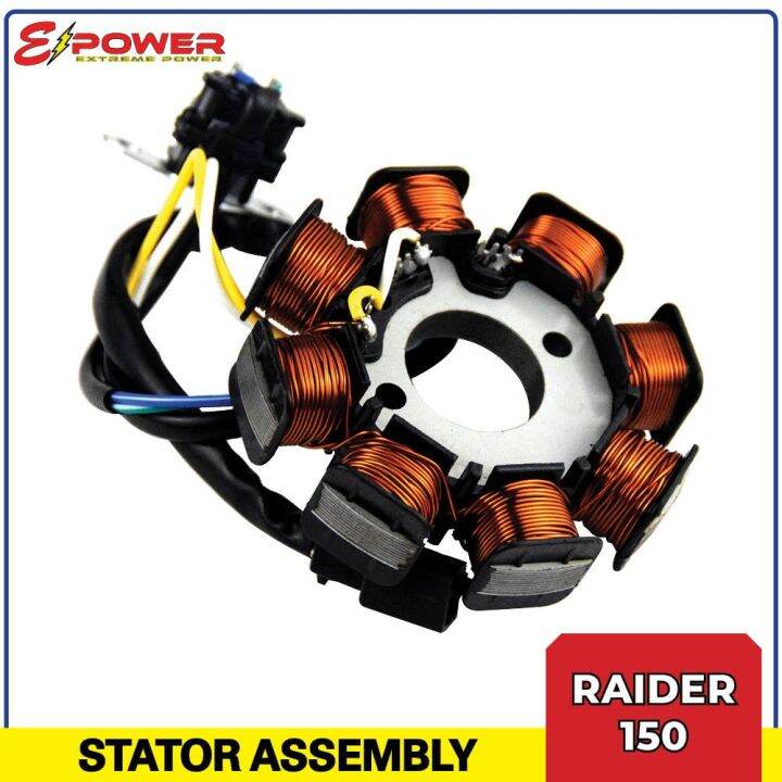 E Power Magneto Stator Coil Assembly For RAIDER 150 Lazada PH