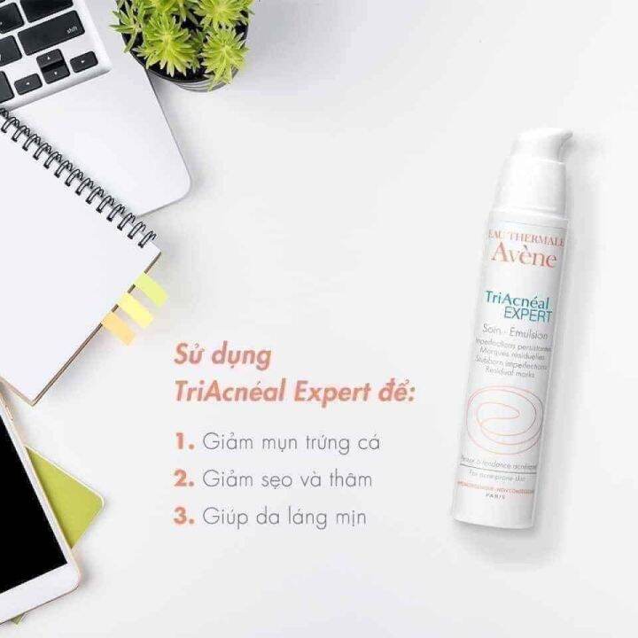 Kem Giảm Mụn Avene Triacneal Expert Soin Emulsion 30ml Lazada vn