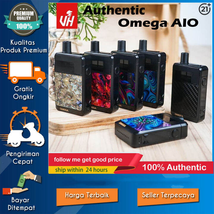 Think Omega Aio W Pod Starter Kit Podmod Murah Full Set Mod Vape Full