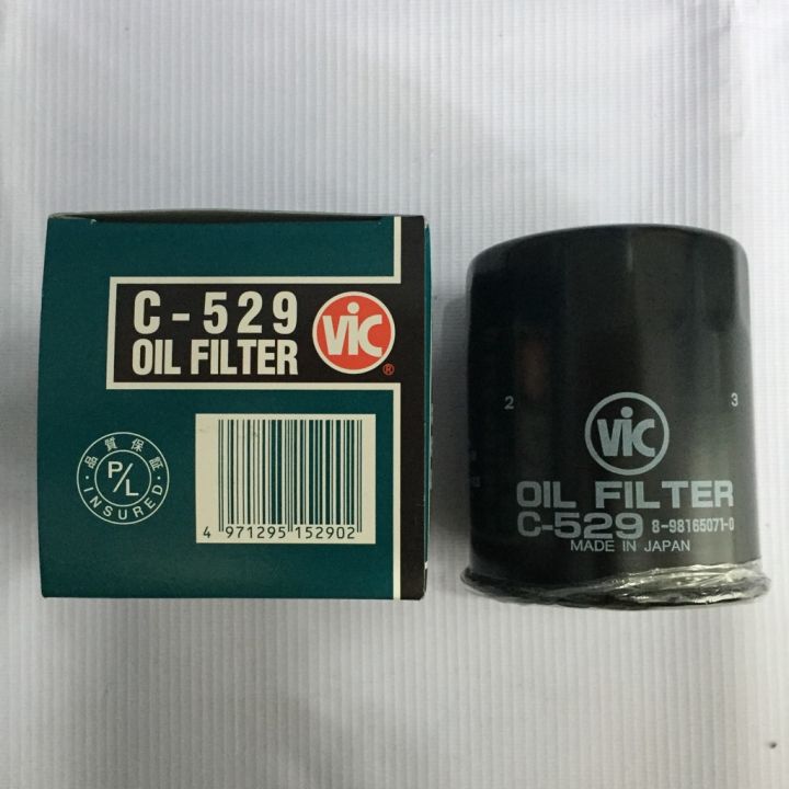 Original Genuine Vic Oil Filter C For Isuzu Dmax Mux Jj Jk