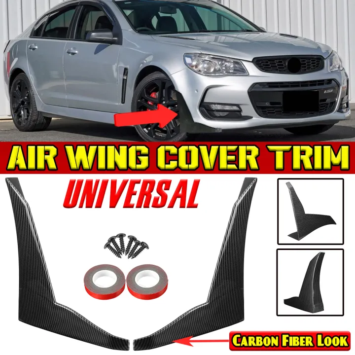 Universal Rear Bumper Lip Splitter Winglet Arpon Anti Scratch Diffuser