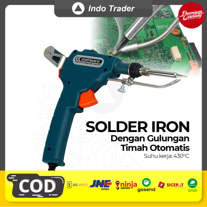 Solder Otomatis Tanpa Harus Pegang Timah 60W Lazada Indonesia