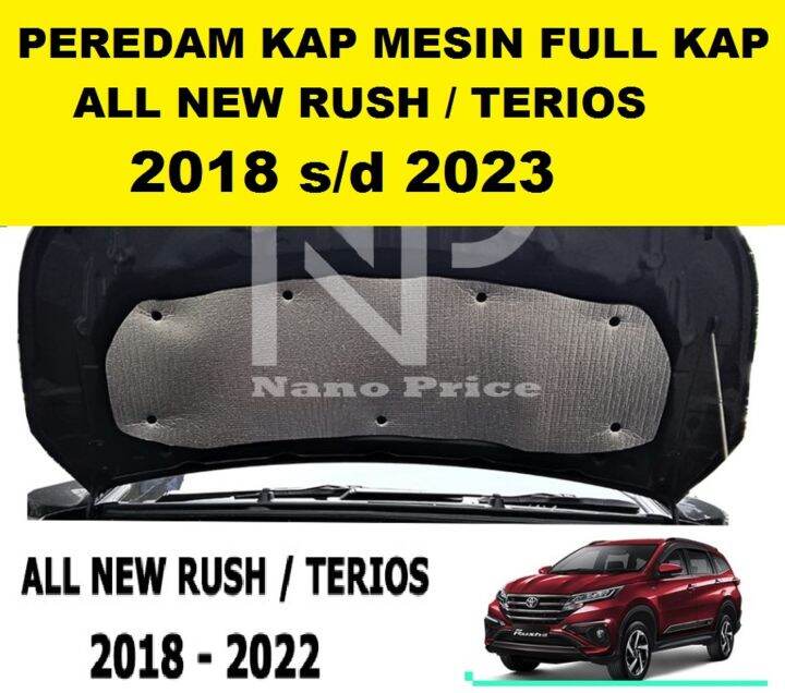 Peredam Panas Kap Mesin Mobil All New Terios Full Kap