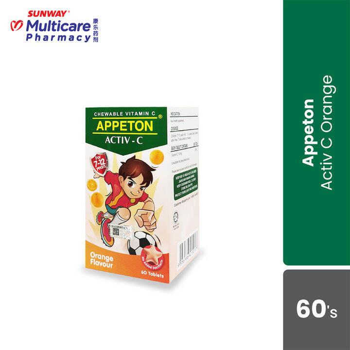 Sunway Pharmacy Appeton Activ C Mg S Orange Lazada