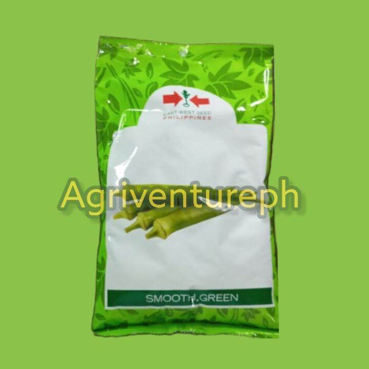 SMOOTH GREEN OKRA OPV 1 KILO ORIGINAL PACKING EAST WEST SEEDS Lazada PH