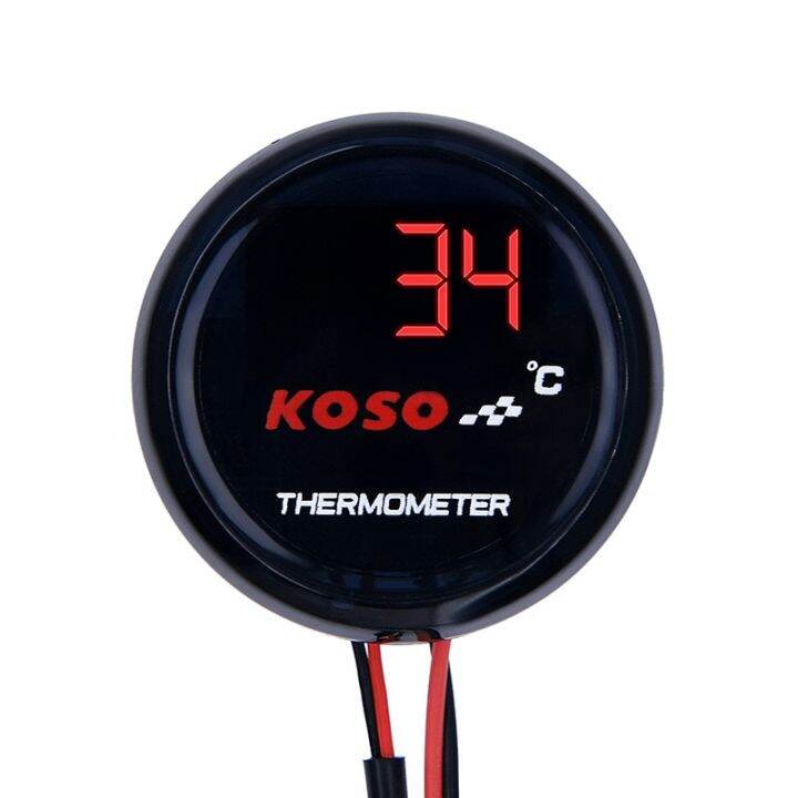 Koso Round Water Temp Meter Adapter Sensor Set For Yamaha NMAX TMAX