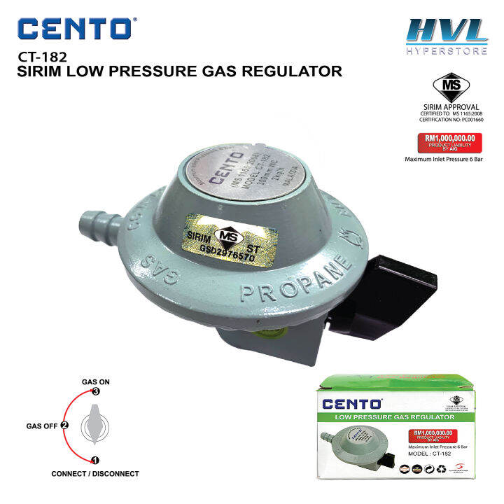 CENTO Low Pressure Gas Regulator CT 182 Regular Lazada