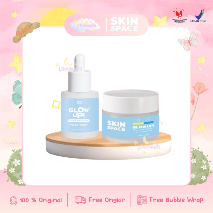 Bpom Approved Glow Up Package Bundling Cream Serum Moisturizer