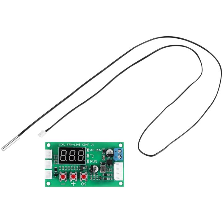 Dc V V V A Wire Pwm Motor Fan Speed Controller Governor