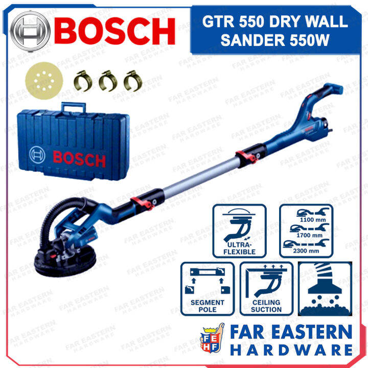 BOSCH GTR 550 Dry Wall Sander 550W W Variable Speed RBPTCD Lazada PH