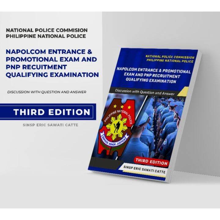 NAPOLCOM EXAM AND PNP ENTRANCE REVIEWER 2023 EDITION Lazada PH