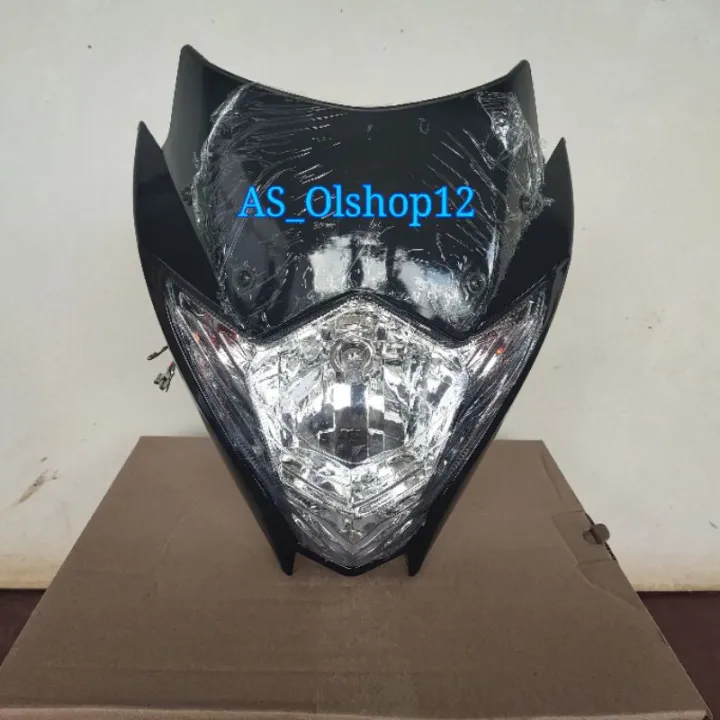 BATOK KEPALA LAMPU DEPAN SATRIA FU FACELIFT HITAM Lazada Indonesia