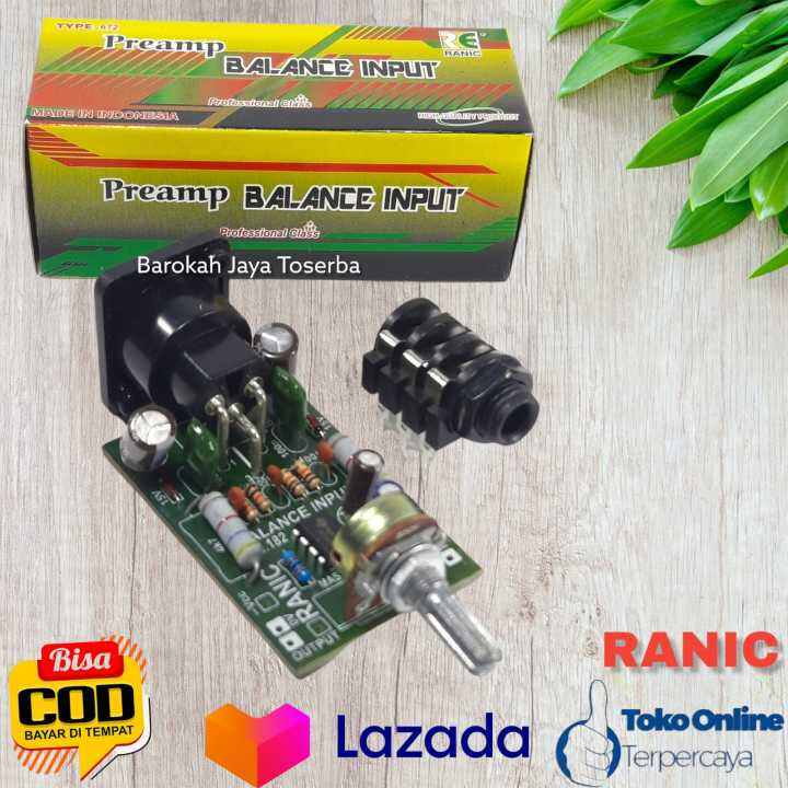 Kit Balance Input Mono Preamp Pre Kit Balance Input Mono Ranic