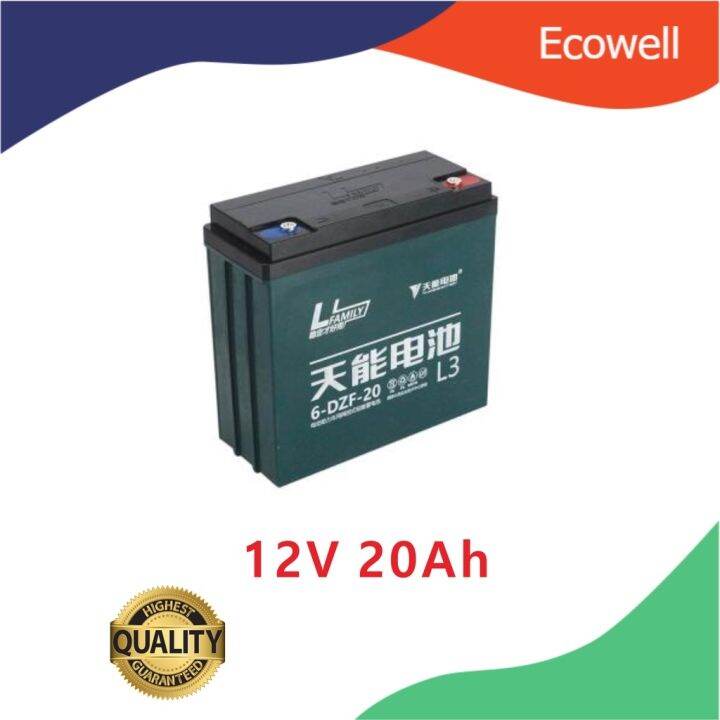 Ebike Battery V Ah Tianneng Brand Deep Cycle Solar Maintenance Free