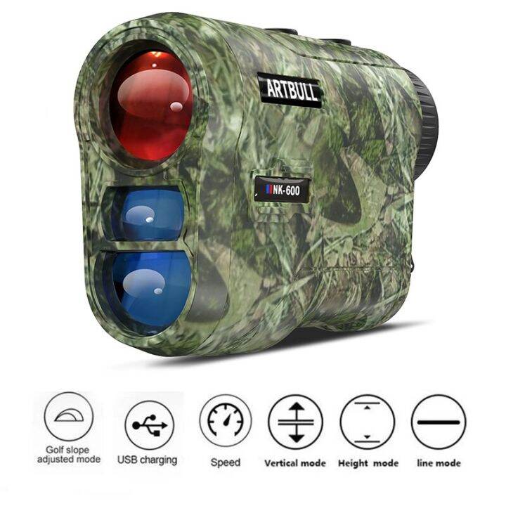 Artbull Camuflagem Laser Rangefinder Para Ca A Telesc Pio Recarreg Vel