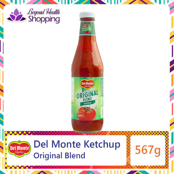 Del Monte Original Blend Ketchup With Real Tomatoes G Bottle