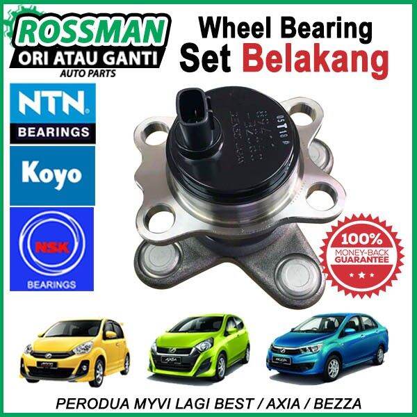 Ntn Koyo Nsk Rear Wheel Bearing Hub For Perodua Myvi Lagi Best Axia