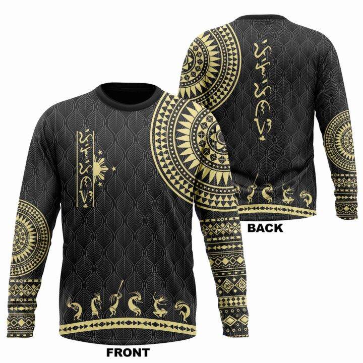 Long Sleeve Full Sublimation Pilipinas Tribal Design Lazada PH