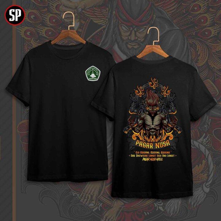 COD Kaos Pagar Nusa Distro Model Ashura Klasik Sablon DTF Premium