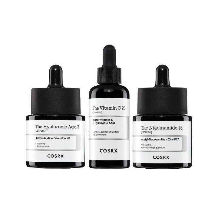 COSRX The RX Derm Serums 20ml The Niacinamide 15 The Vitamin C 23 The