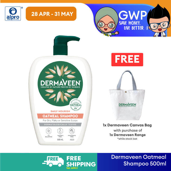 Alpro Pharmacy Dermaveen Oatmeal Shampoo Ml Lazada