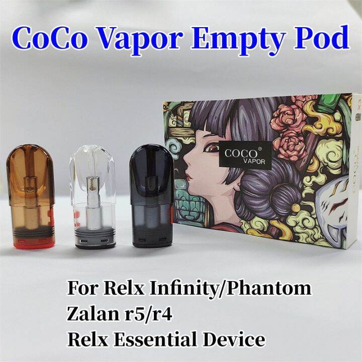 Coco Vapor Relx Refillable Pod For Relx Infinity Th Relx Phantom Th