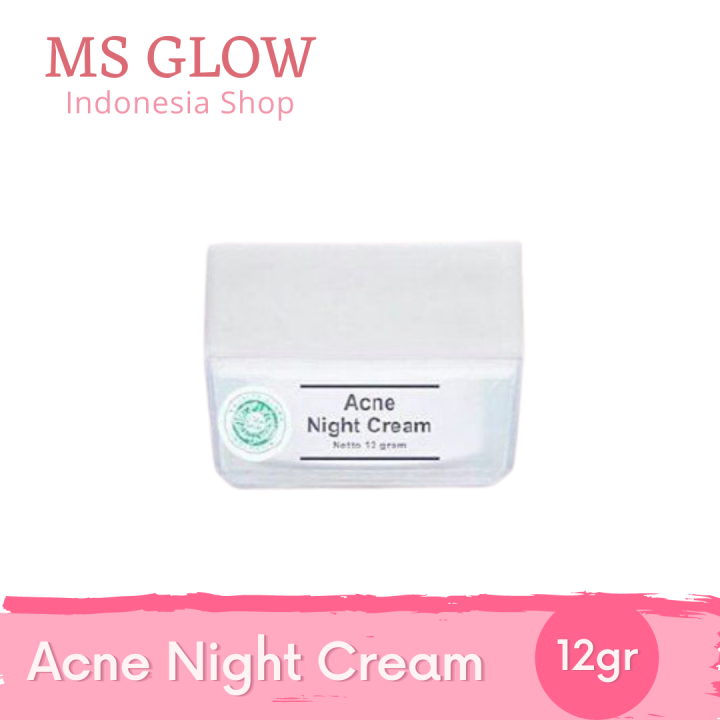 Ms Glow Acne Night Cream Lazada Indonesia