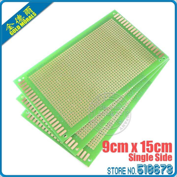 Pcs X Cm Single Side Tinned Prototype Pcb Universal Board