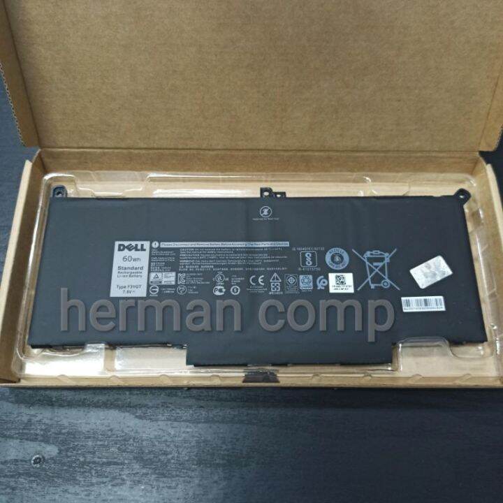 Original Baterai Dell Latitude 7280 7290 7380 7390 7480 7490 Type F3YGT