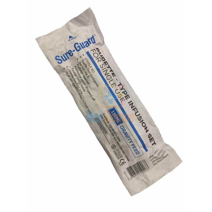 Sure Guard Burette Type Infusion Set 150mL Soluset Lazada PH