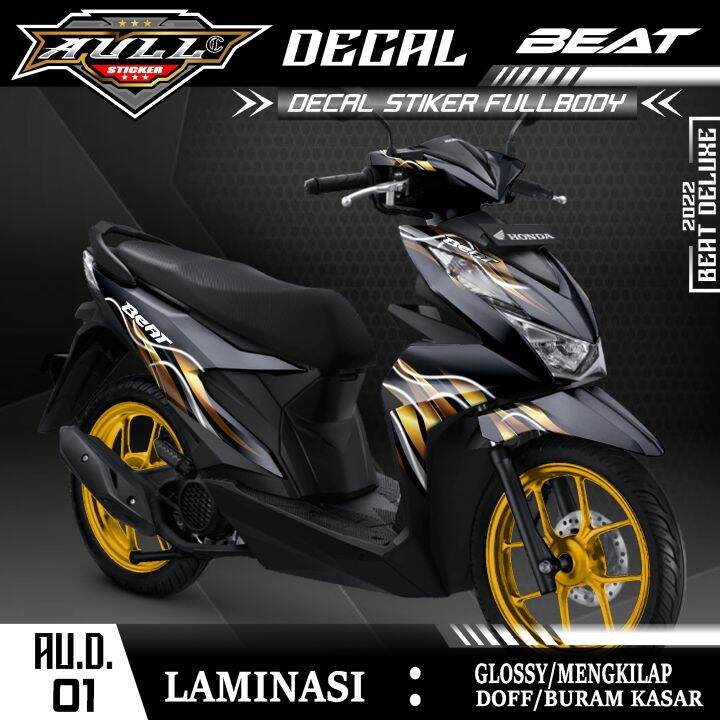 Decal Full Body Beat Deluxe Street 2022 Terbaru Aksesoris Motor