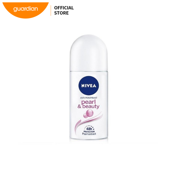 Nivea Women Deodorant Roll On Pearl Beauty Ml Lazada