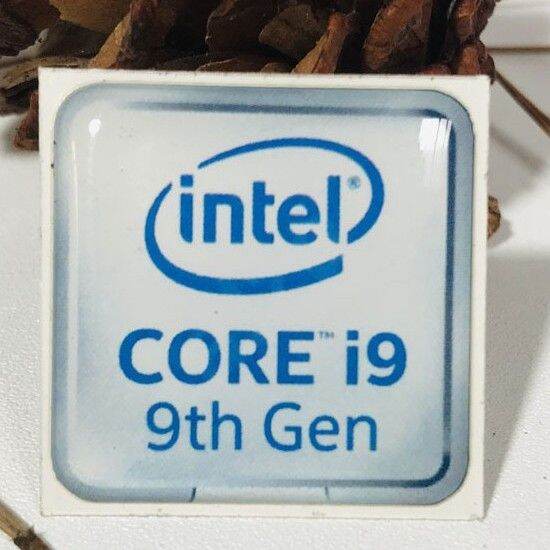 Stiker Intel Core I Th Gen Stiker Emblem Resin Lentur Terbaru