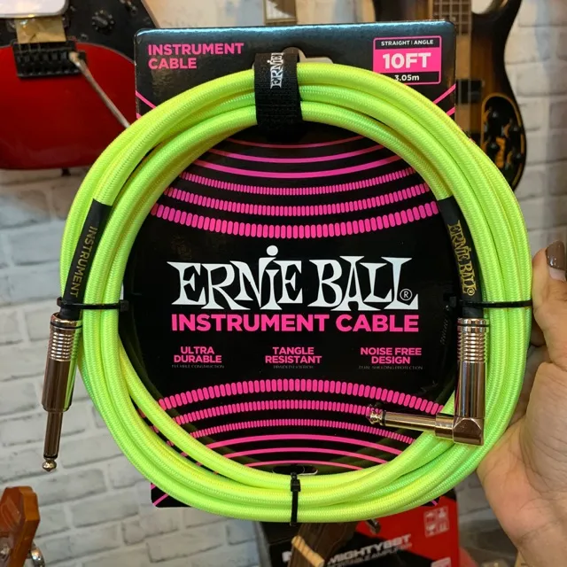 Usa Ernie Ball Braided Cables Ft M