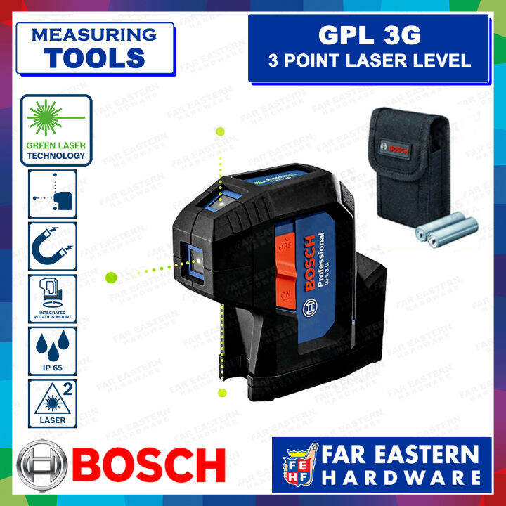 Bosch Gpl G Point Laser Level Gpl G Far Eastern Hardware Mt Lazada Ph