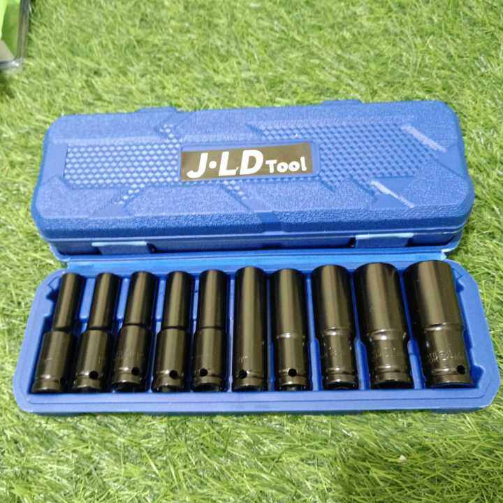 Jld Tools Mata Sok Impact Set Lengkap Mata Shock Pcs Panjang Mm