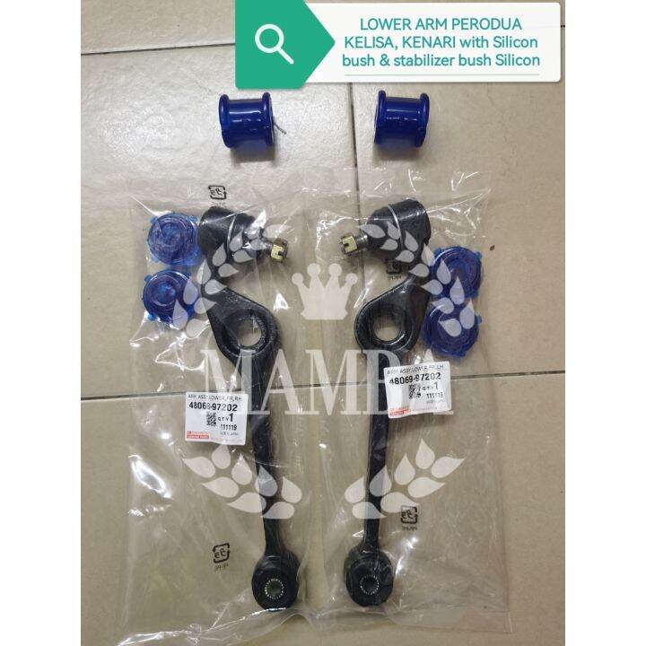 Silicon Lower Arm Stabilizer Bush Perodua Kelisa Kenari Lazada