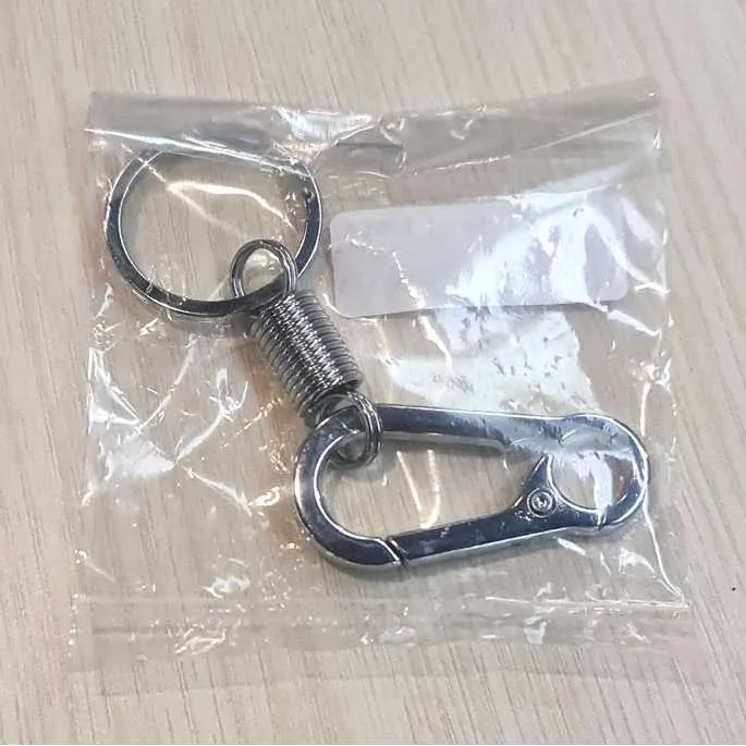 Ourpgone Karabiner Dengan Per Stainless Steel Lc Silver