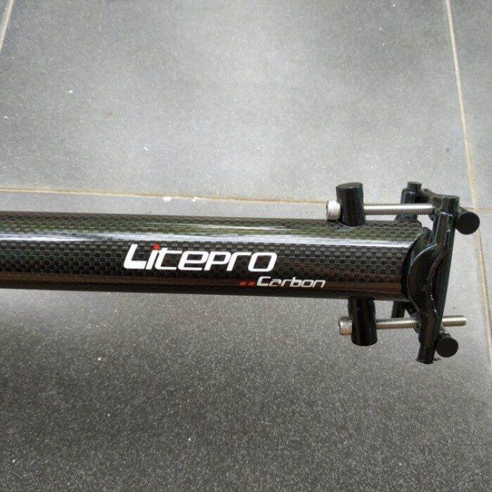 Seatpost Carbon Sepeda Lipat 33 9 Mm LITEPRO Pixes Seli Lazada Indonesia