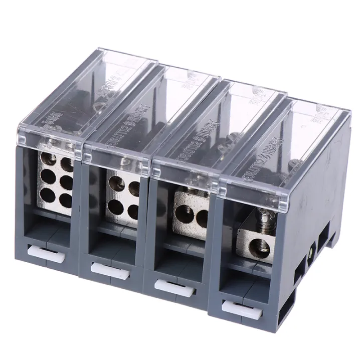 A Din Rail Terminal Block Distribution Box One In Multiple Out