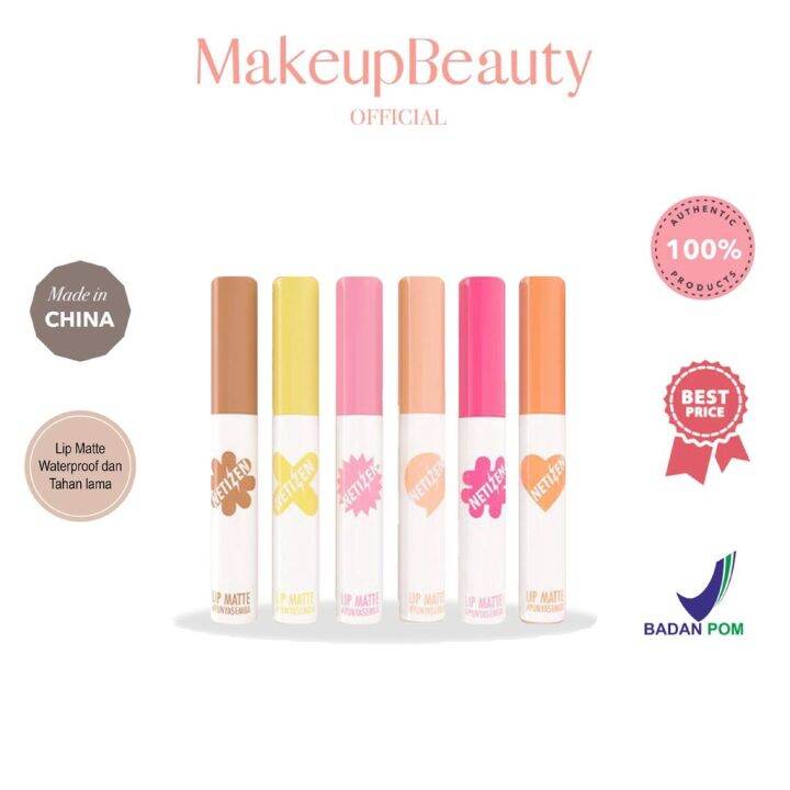 Madame Gie Netizen Lip Matte Makeup Lipstick Lazada Indonesia