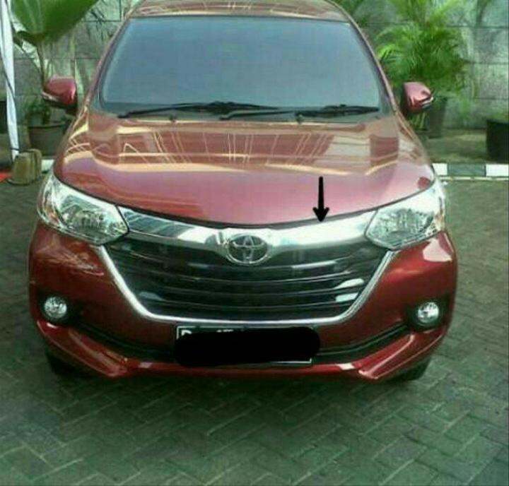 HOOD MOULDING CHROME KAP MESIN MOBIL GRAND NEW AVANZA GREAT NEW XENIA